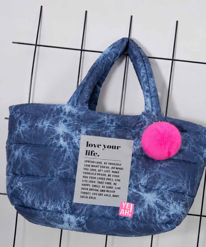 lenipepunkt-mega-puffer-materialset-jeans-batik-baumwolle image 1