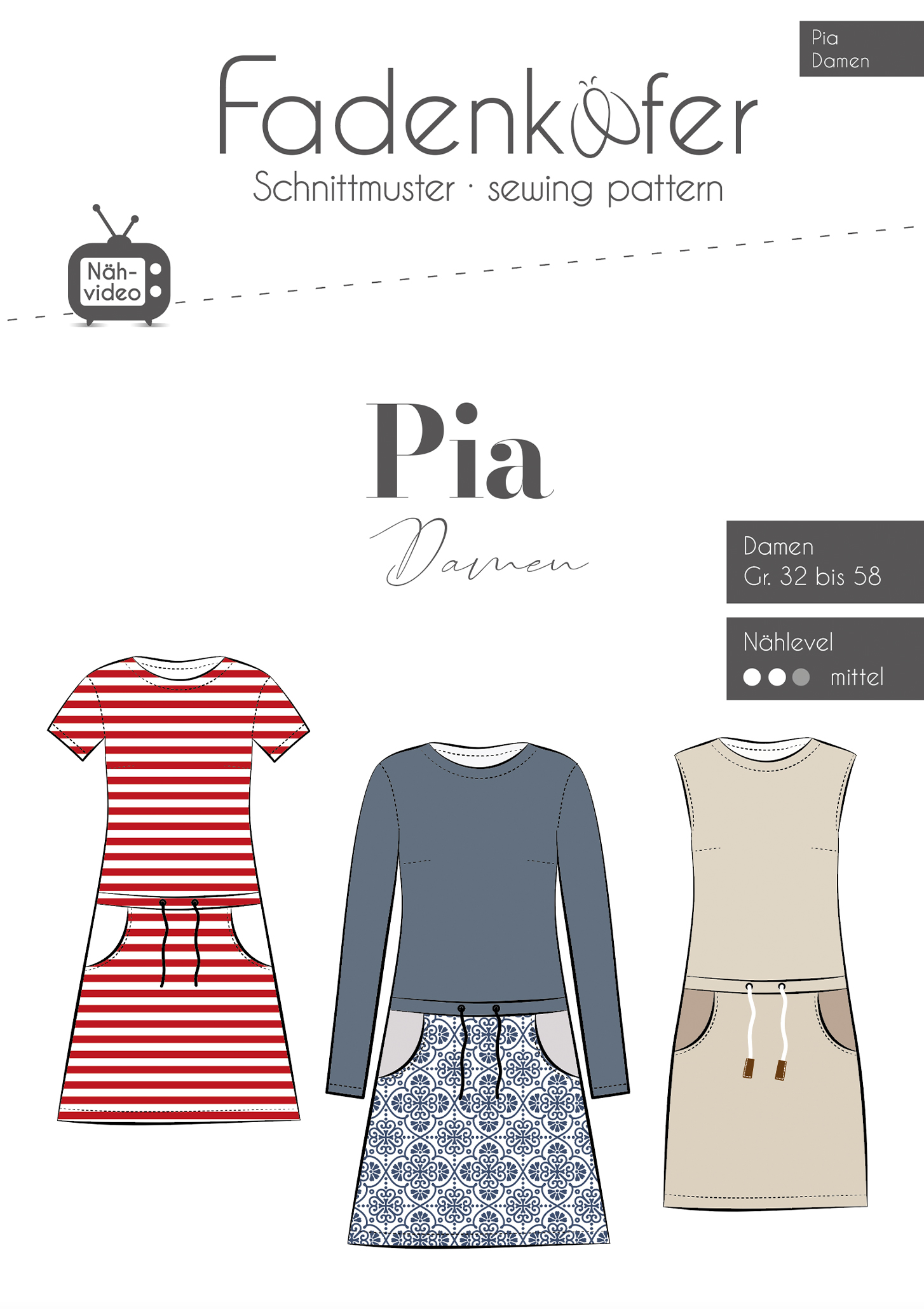 fadenk-fer-pia-damen-papierschnittmuster-kleid-32-58 image 1