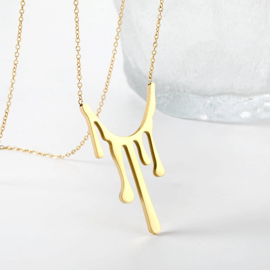 lenipepunkt-honeydrip-kette-gold-18k-halskette-42-48-cm image 2