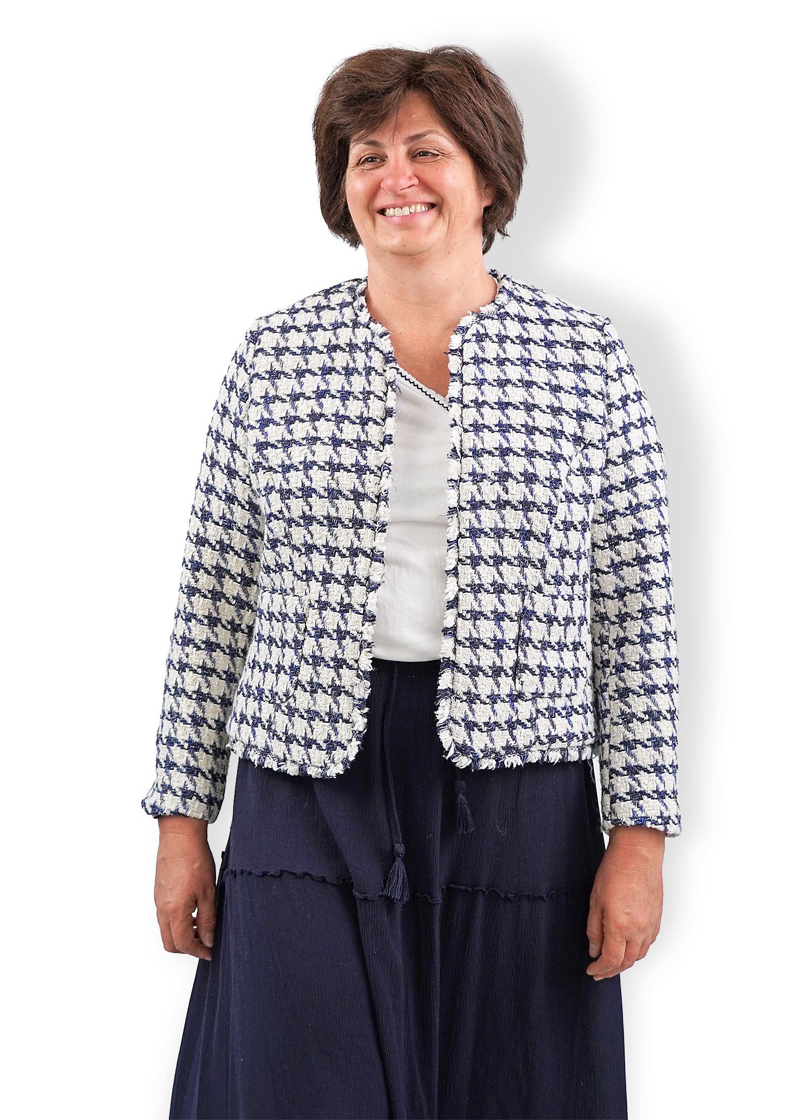 fadenk-fer-kurzjacke-damen-schnittmuster-gr-32-58-boucl image 3