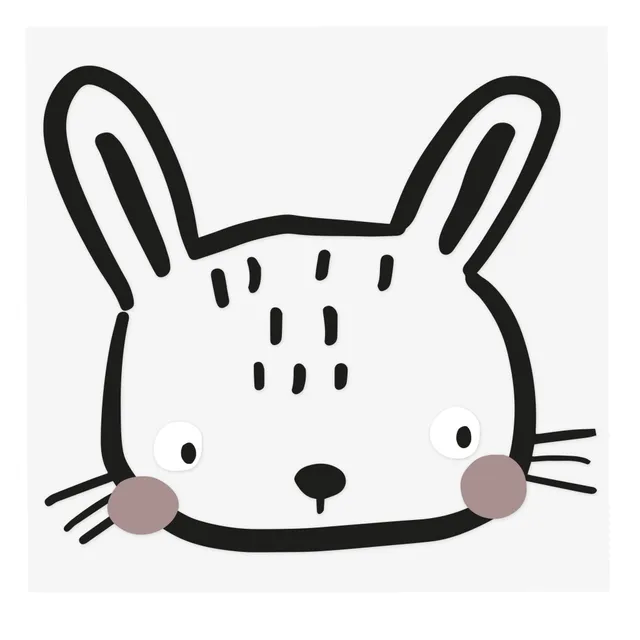 paul-clara-b-gelbilder-boho-hase-b-gelbild-a5 image 1
