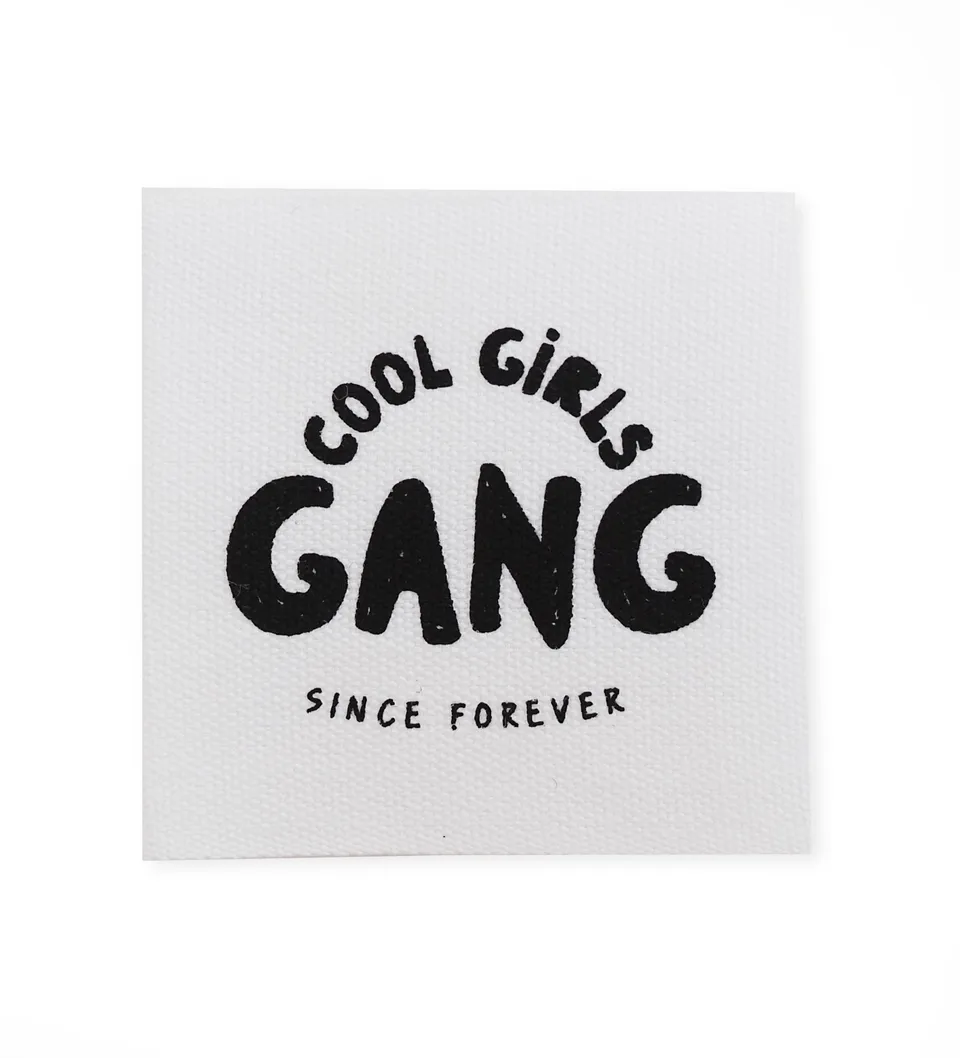 paul-clara-baumwoll-labels-cool-girls-gang-label-3-8cm image 1