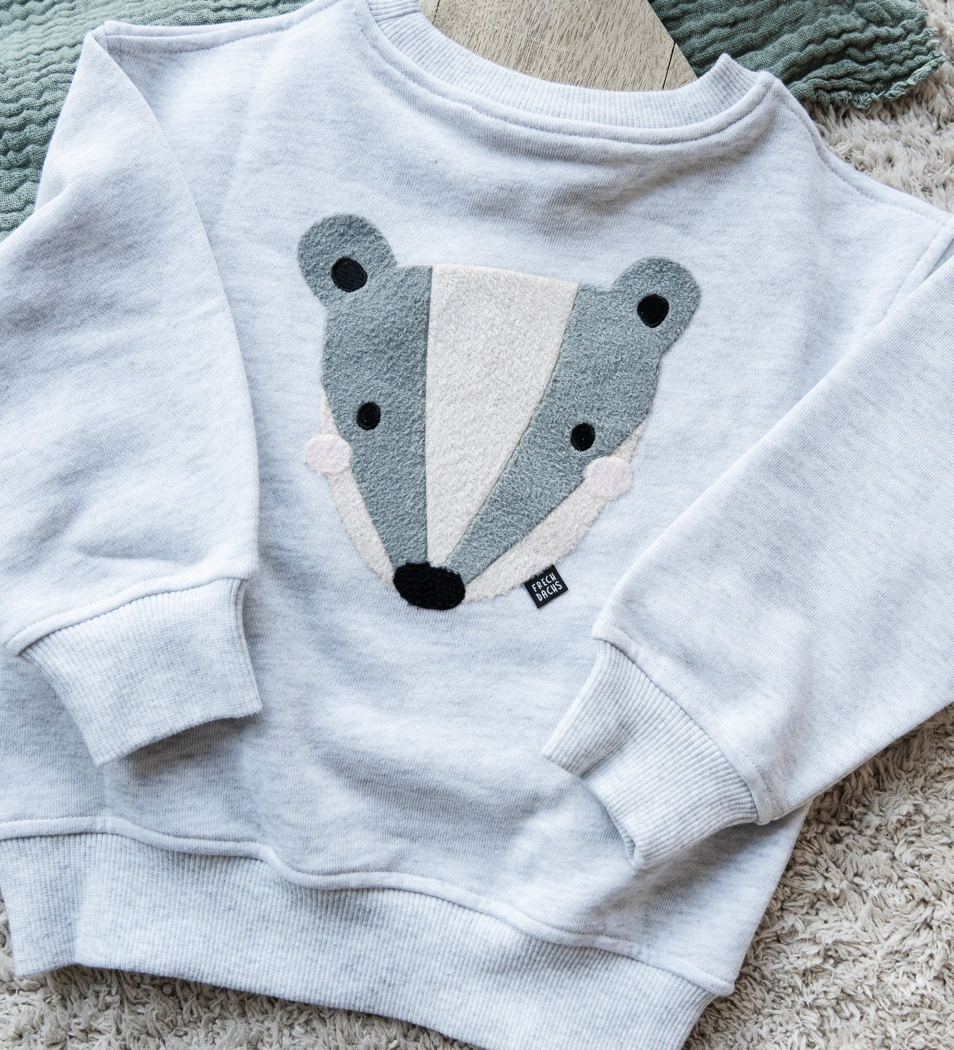 paul-clara-elli-ella-oversize-sweater-hellgrau-meliert-baumwolle image 2