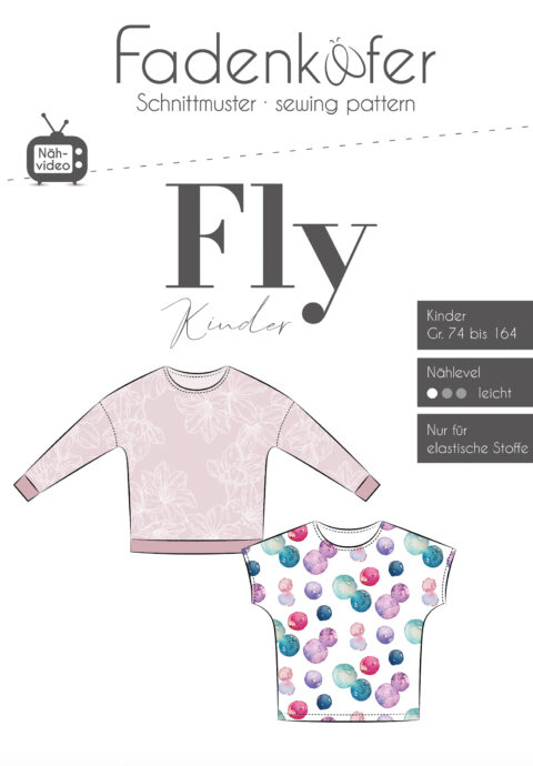 fadenk-fer-fly-kinder-papierschnittmuster-shirt-gr-74-164 image 8
