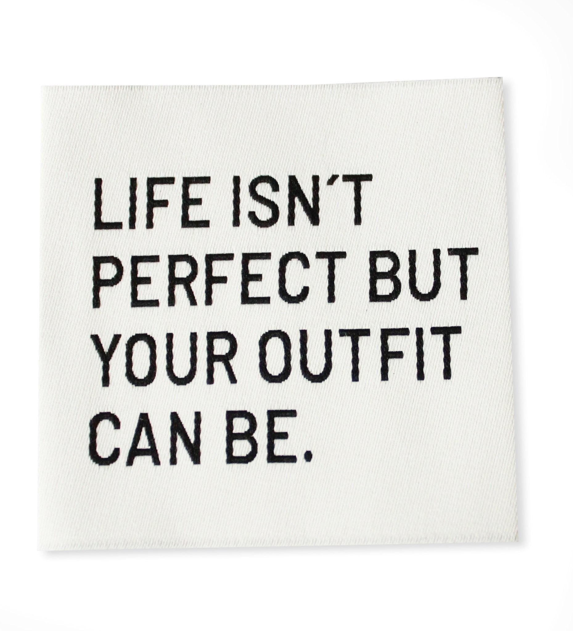 paul-clara-weblabels-xl-life-isn-t-perfect-etikett-6x6-cm image 1