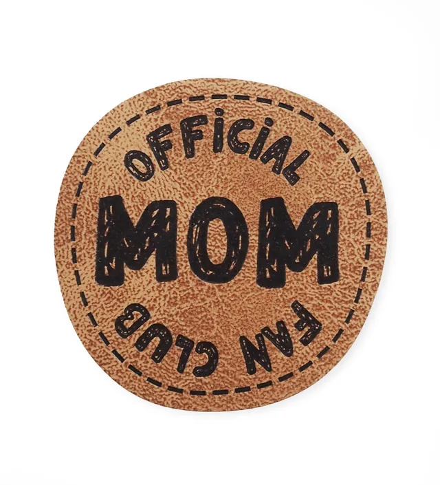 paul-clara-mom-fan-club-kunstlederlabel-zum-aufb-geln-3-5-cm image 1