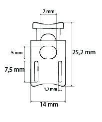 jajasio-kordelstopper-1-loch-graphit-grau-200-st-ck-7mm image 3