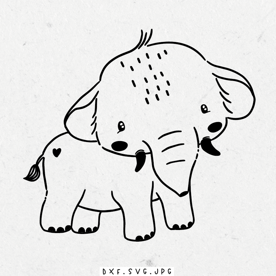 paul-clara-plottdateien-mammut-plotterdatei-download image 1