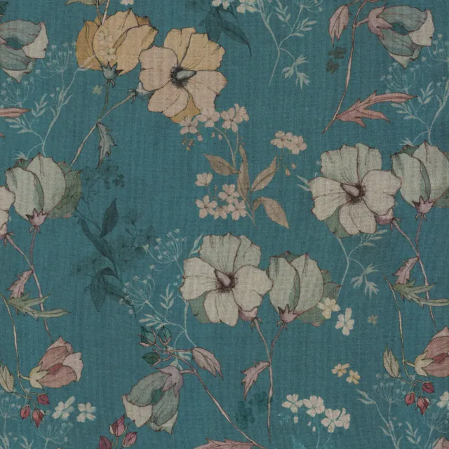 n-hfrosch-stoffe-bio-voile-blumen-mallow-blusenstoff image 1