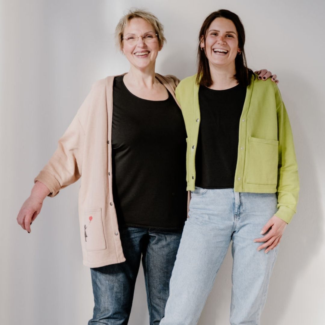 sew-simple-wega-cardigan-schnittmuster-pdf-oversize-strickjacke image 2