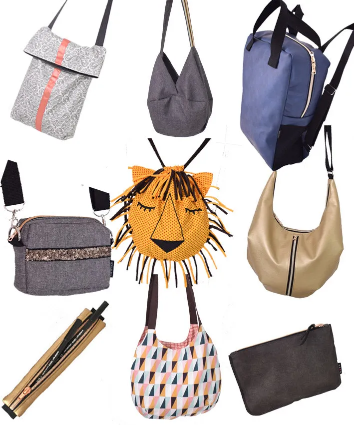 lenipepunkt-bag-pack-122-schnittmuster-taschen-9er-set-ebook image 1