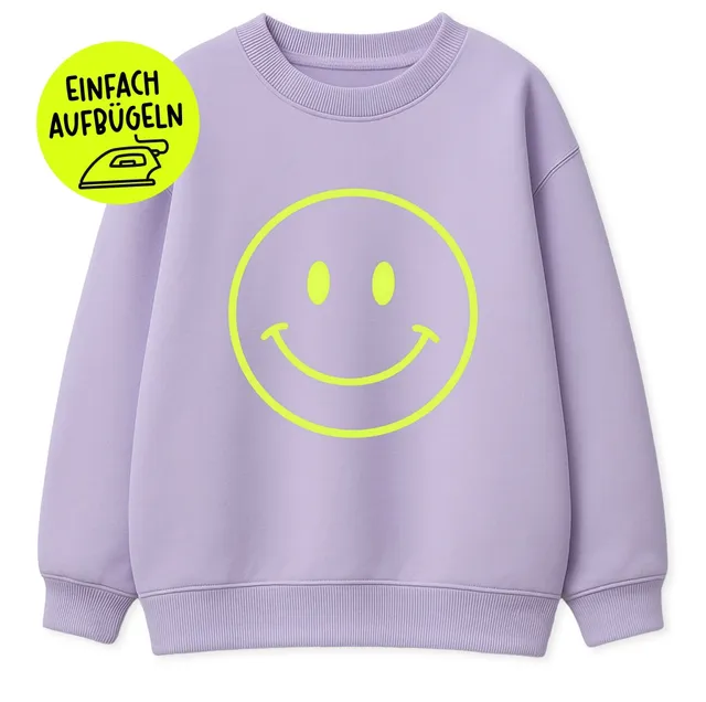 paul-clara-flock-patches-smile-b-gelpatch-neonpink-zum-aufb-geln image 1