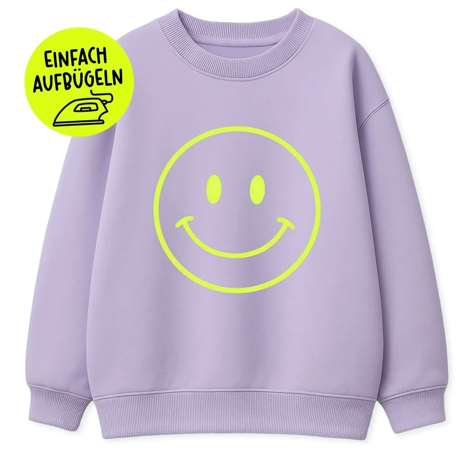 paul-clara-flock-patches-smile-b-gelpatch-neonpink-zum-aufb-geln image 1