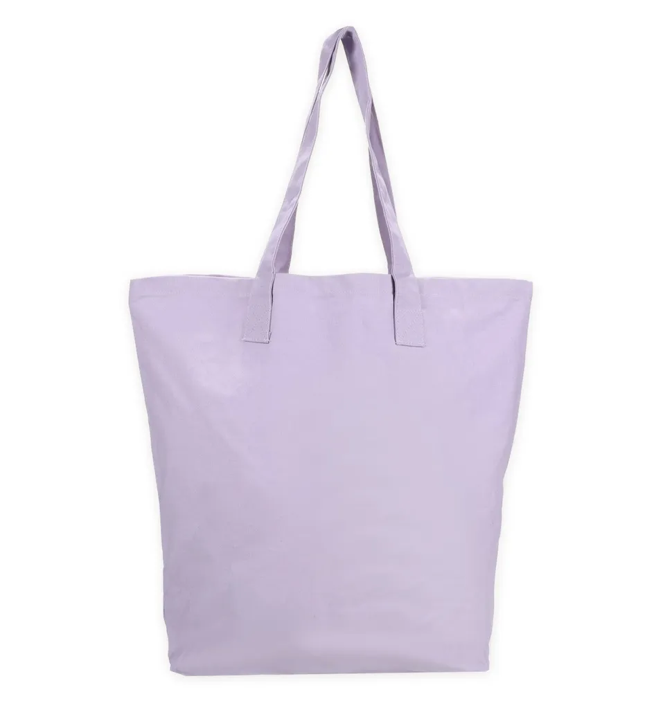 paul-clara-basics-baumwolltasche-pastelllila-100-baumwolle image 1